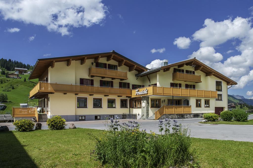 ليش ام ارلبرغ Fernsicht Alpen-Apartments المظهر الخارجي الصورة